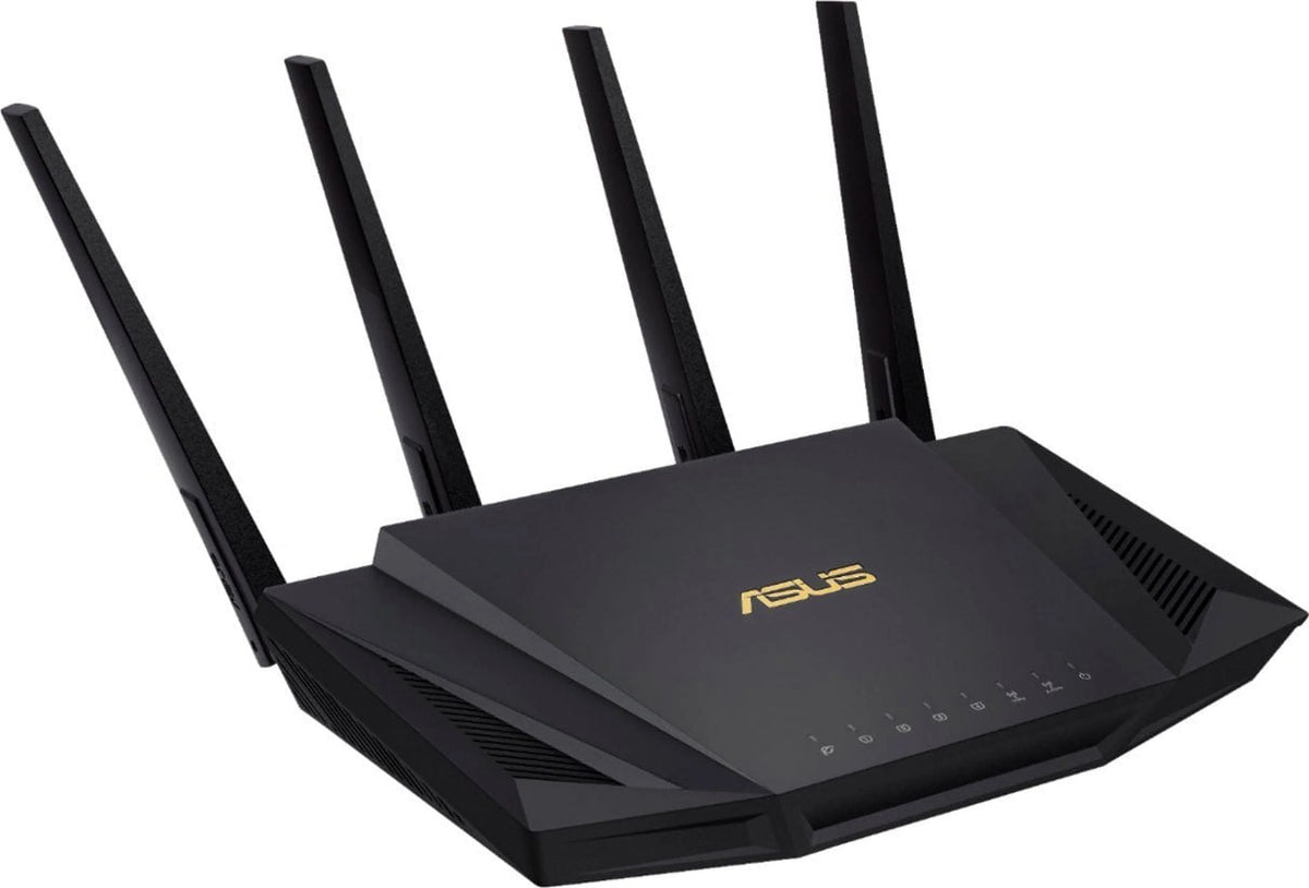 AX3000 Dual-Band WiFi 6 Wireless Router - Black X9566