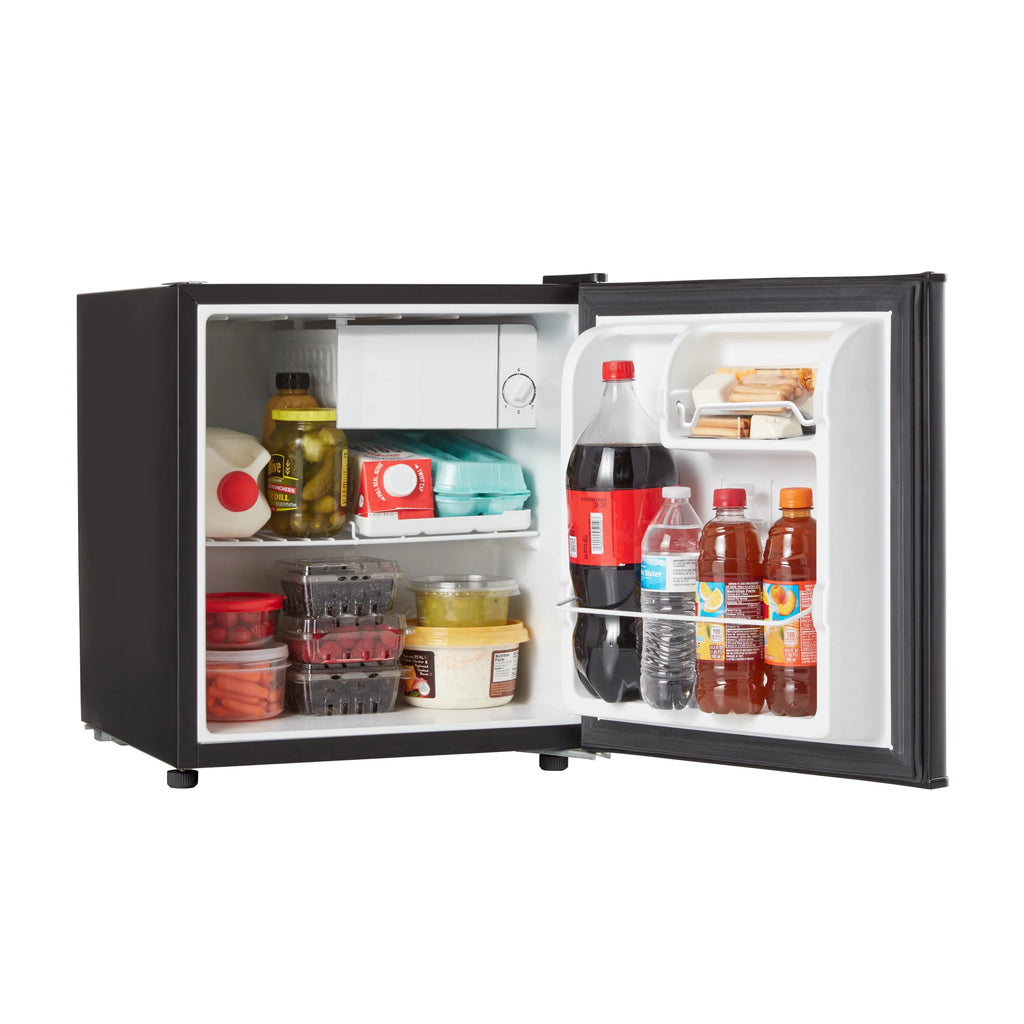 1.7 Cu ft Black Single Door Mini Fridge P841