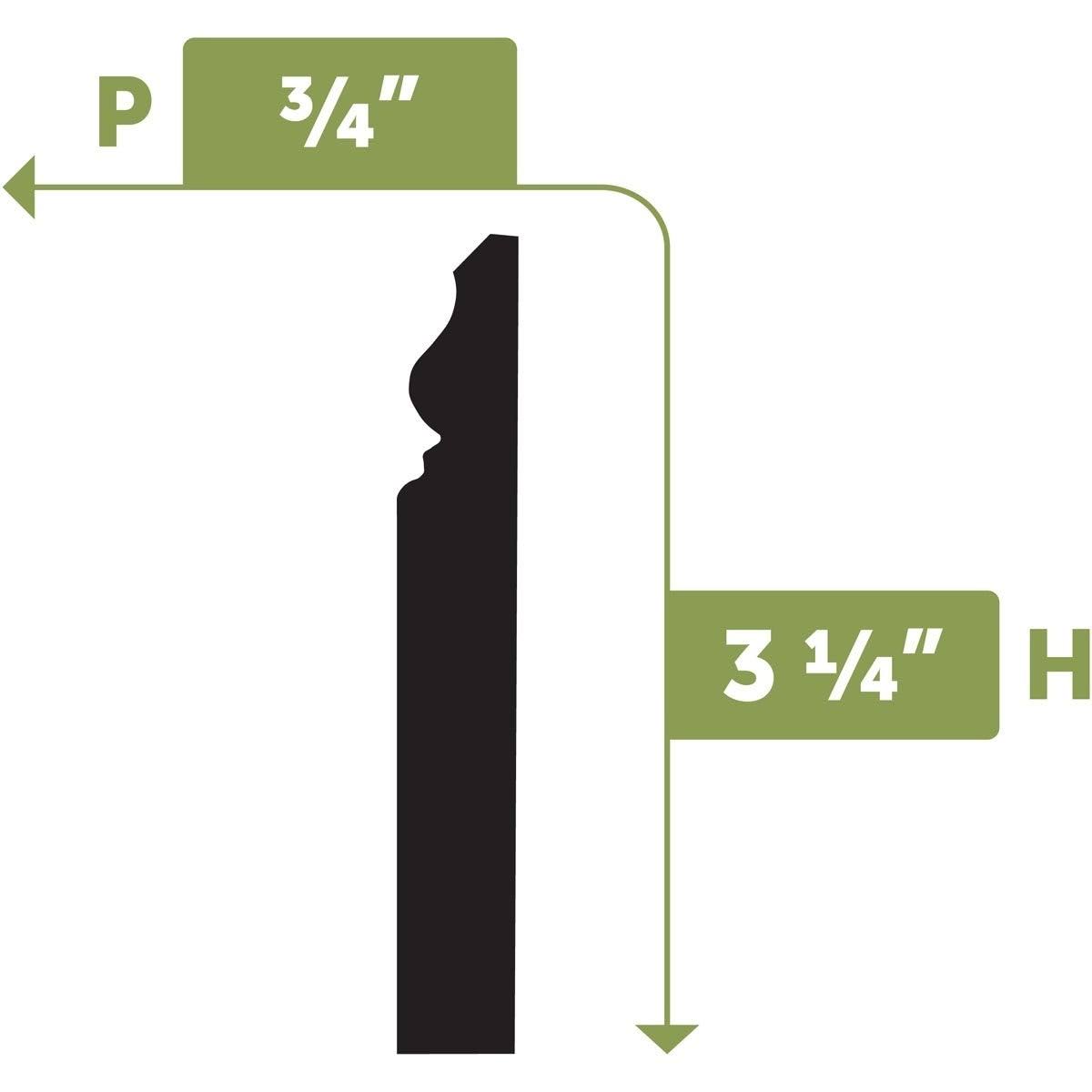 Flexible Baseboard Moulding D133060