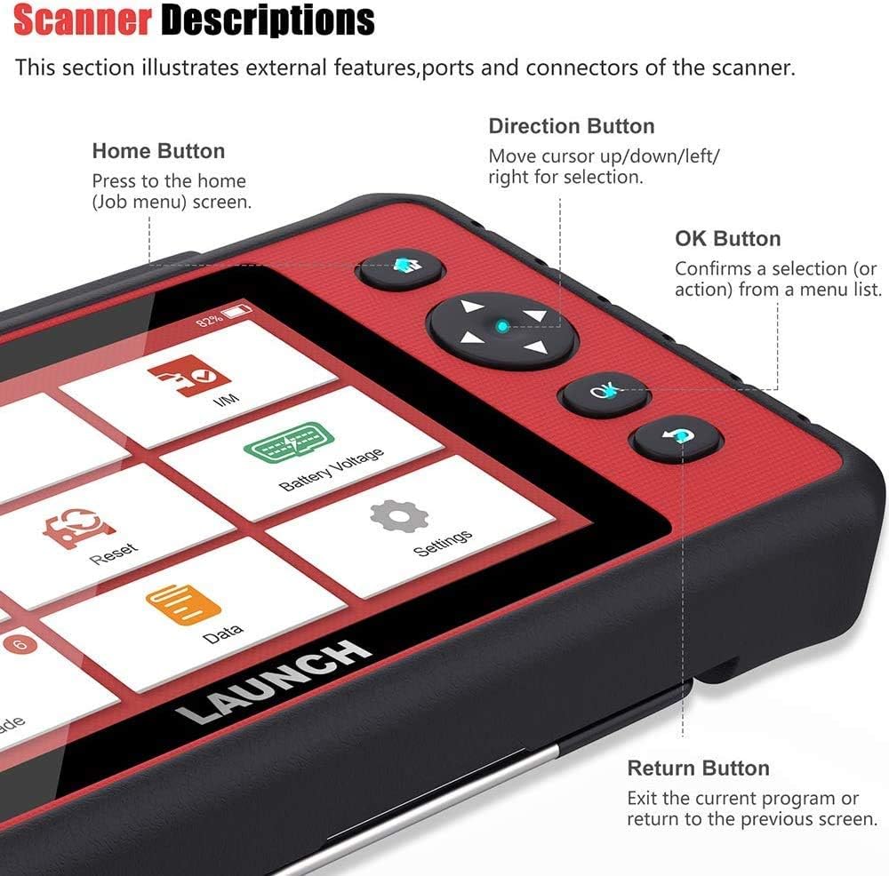 OBD2 Scanner Car Diagnostic Scan Tool I650