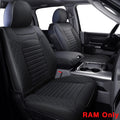 Custom Fit Waterproof Faux Leather Seat Covers Full Set I6641