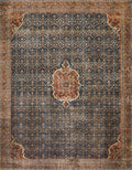 Cobalt Blue Spice Rug Q347