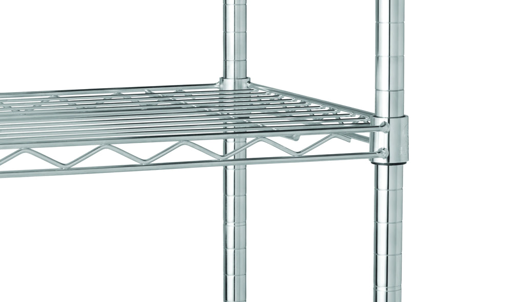 Chrome Wire 5-Tier 1750lb Capacity L4574