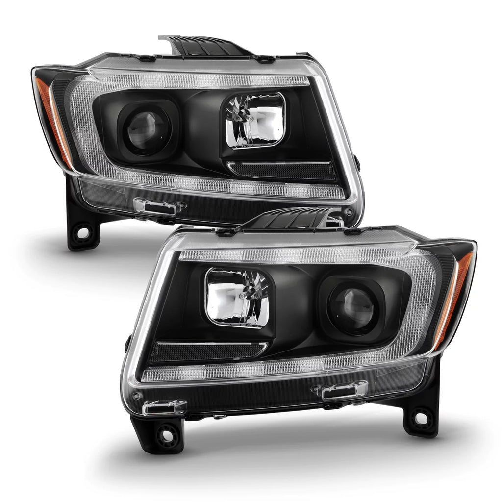 Black Projector Headlights Pair U133