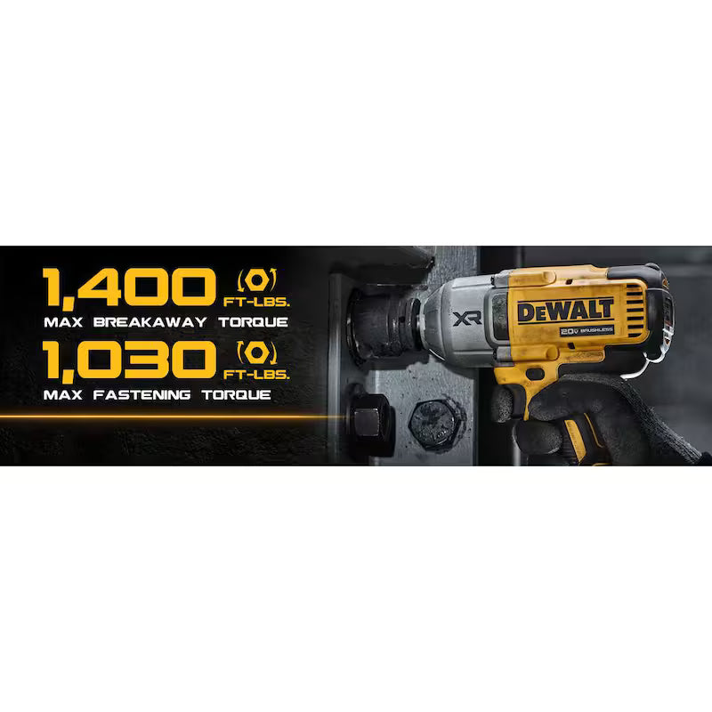 20V MAX Cordless 1/2 in. Impact Wrench Kit with 5.0Ah Batteries and Charger L84289