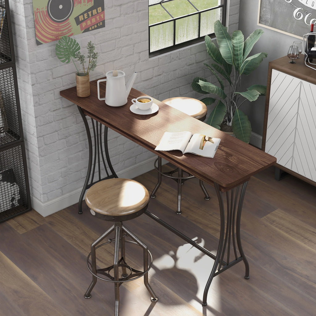 Wood 1-Shelf Console Table H1035