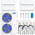 45,000 BTU 4 Zone Ductless Mini Split Air Conditioner and Heat Pump I6981