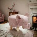 Pink Animal Footstool U461