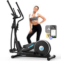 Elliptical Exercise Machine with 16-Level Resistance, 15.5IN Stride C282029