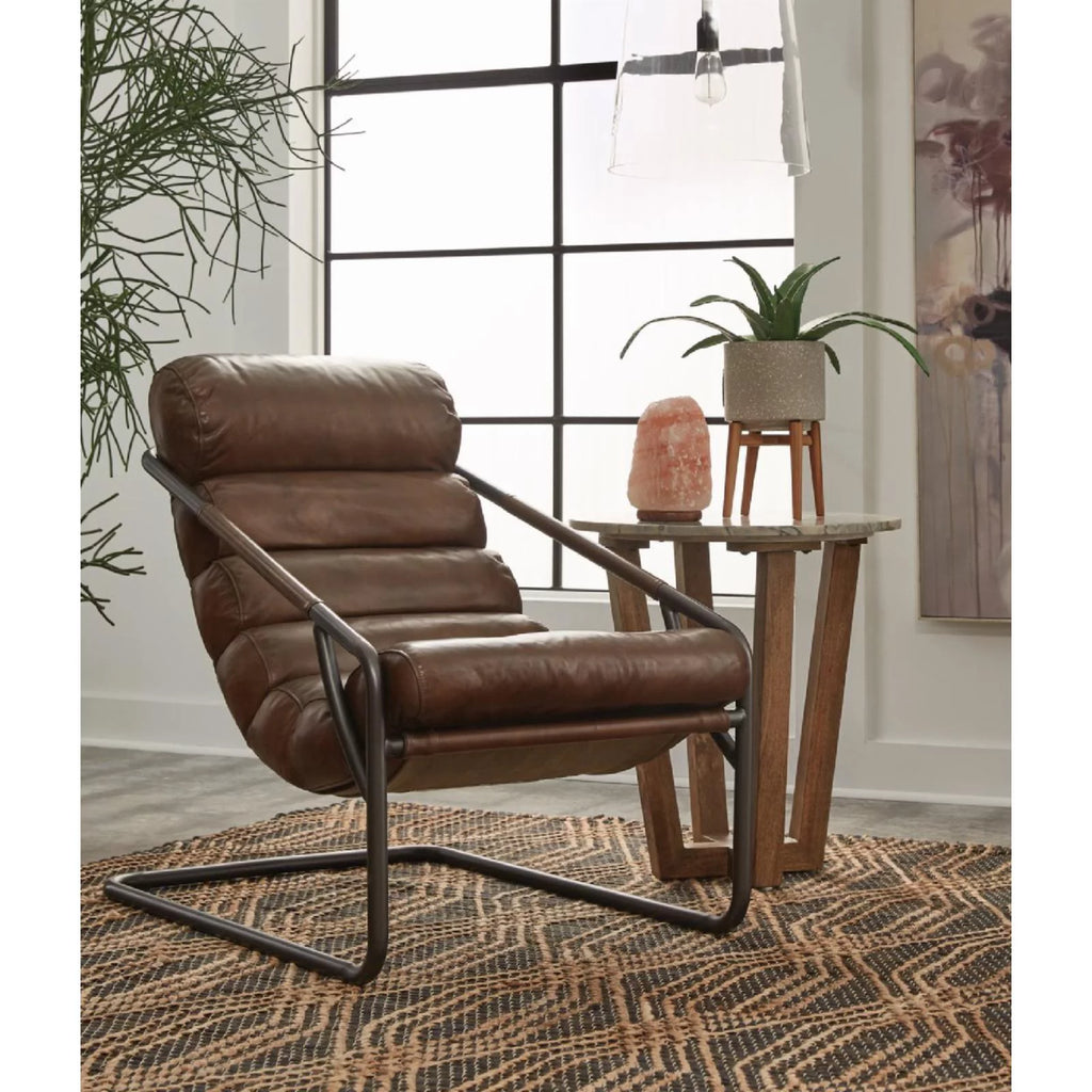 Leather Accent Chair S537