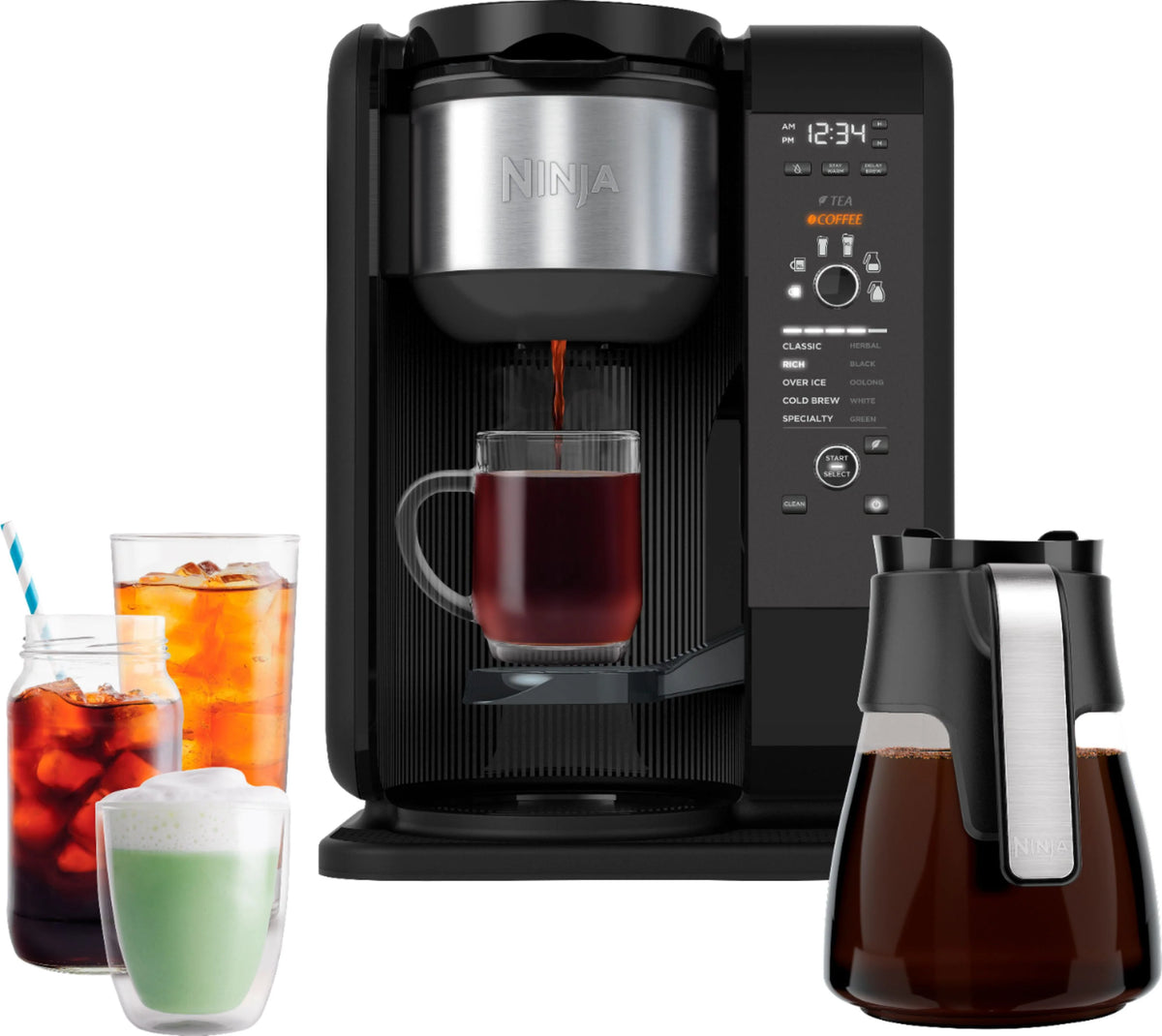 10-Cup Hot & Cold Brew Coffee Maker D155
