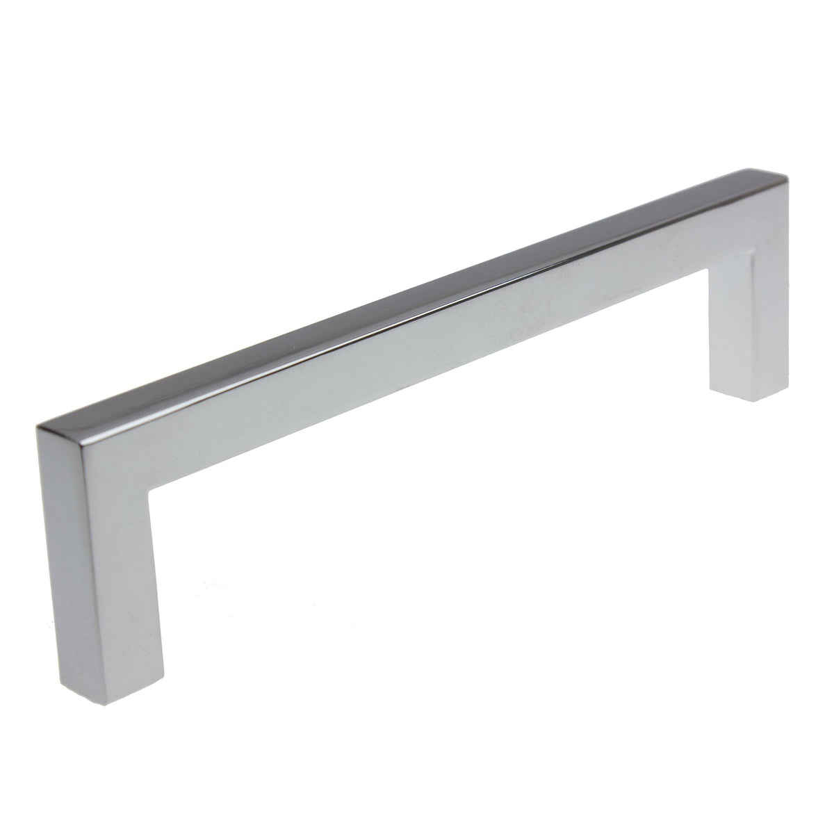 5-Inch Polished Chrome Solid Square Cabinet Bar Pull Handle R223