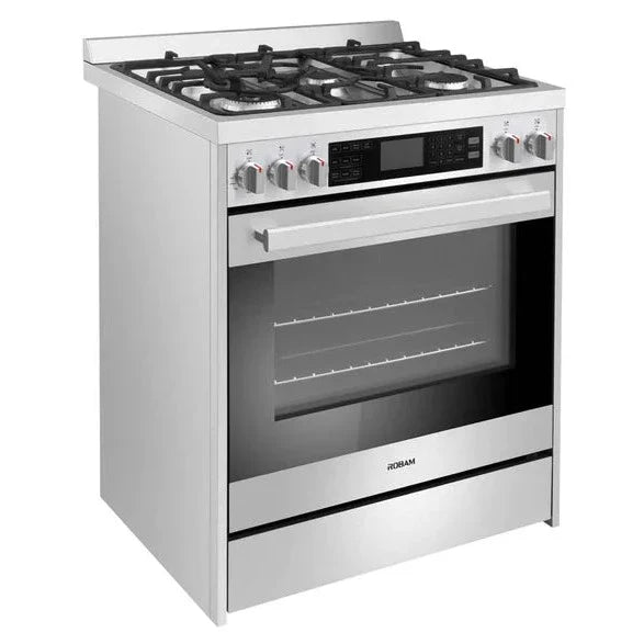 30 Inch Freestanding Gas Range with 5 Sealed Burners Stainless Steel G67766