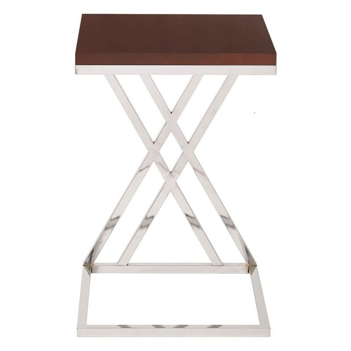 Wood Veneer Top Coffee Table Set of 2 I132