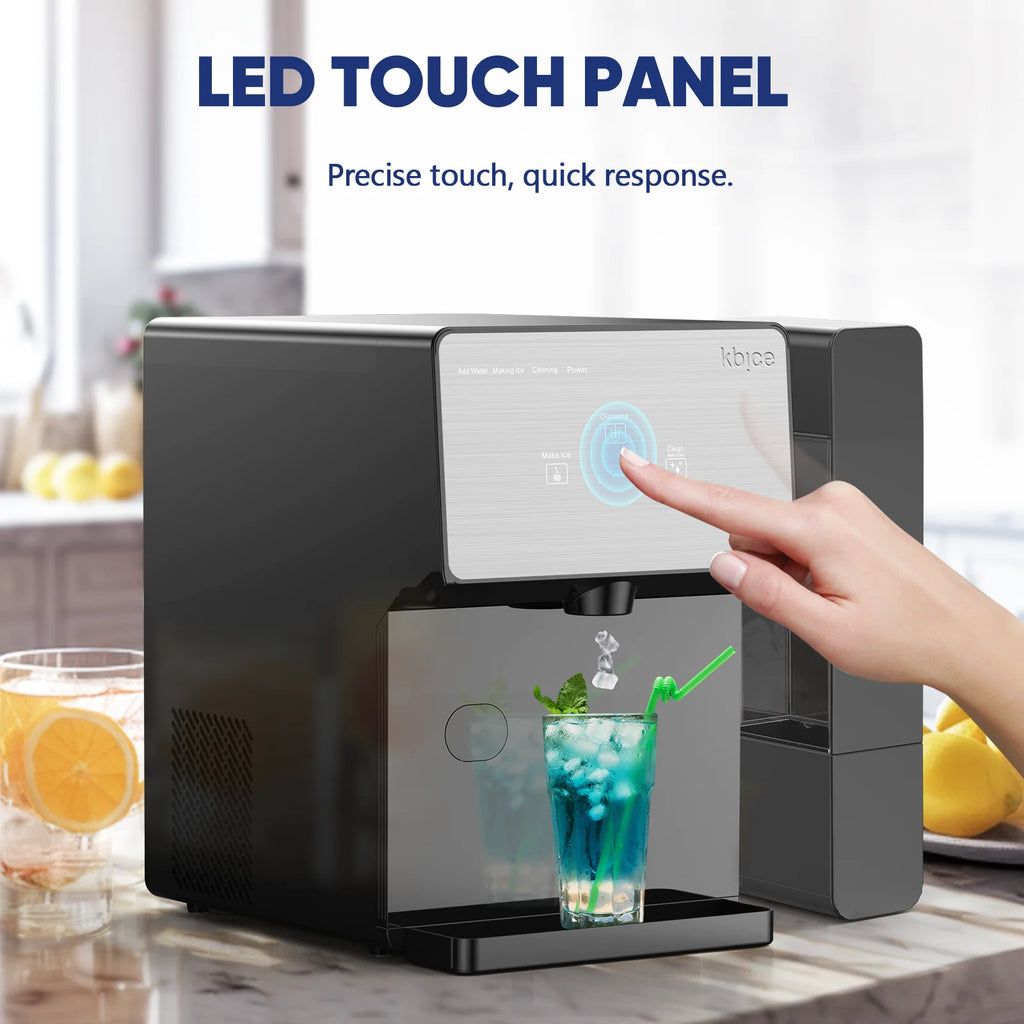 Self Dispensing Countertop Nugget Ice Maker with Water Tank B26115