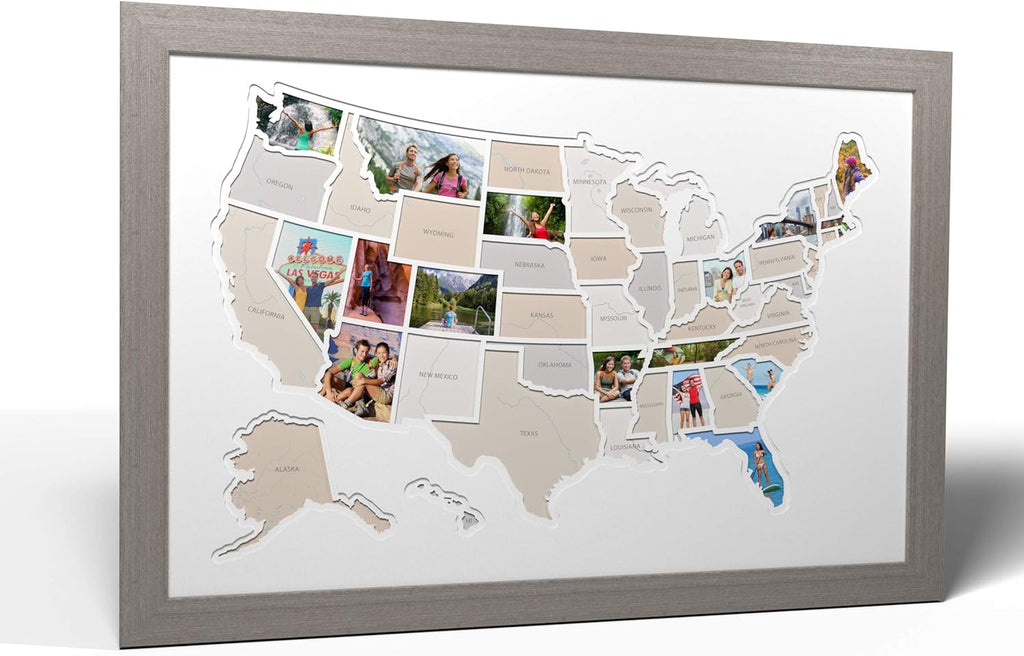 50 States USA Photo Map Q135