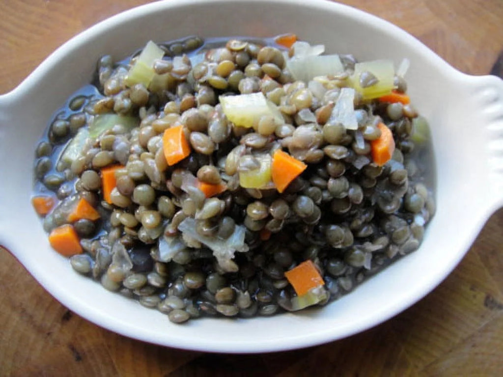 Organic French Green Lentils 10 lbs K44618