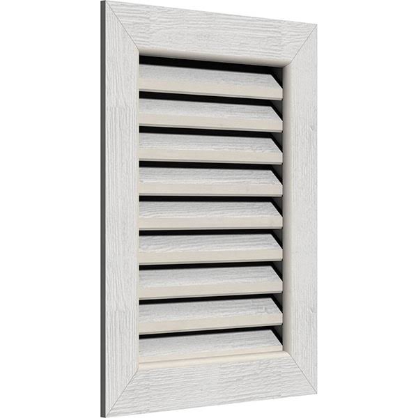 22x22 Vertical Gable Vent Primed Functional B77443