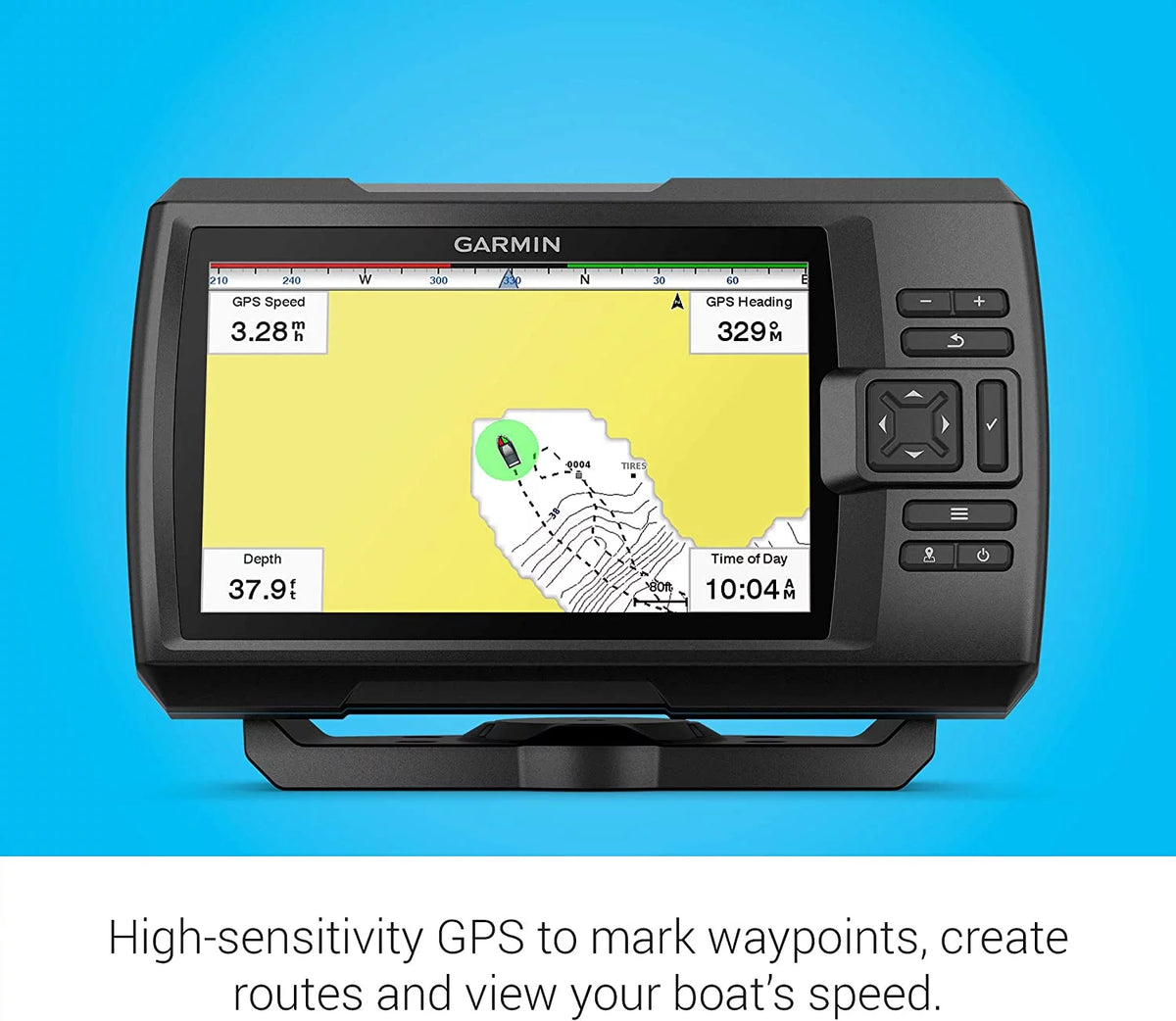 7 inch CHIRP Fishfinder with Transducer Y315