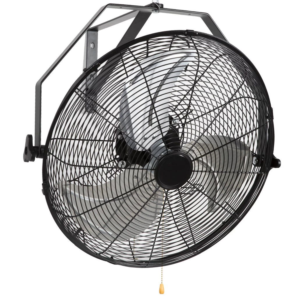 Wall Mount Oscillating Fan 17.6'' 3 Speed Waterproof B40134