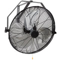 Wall Mount Oscillating Fan 17.6'' 3 Speed Waterproof B40134
