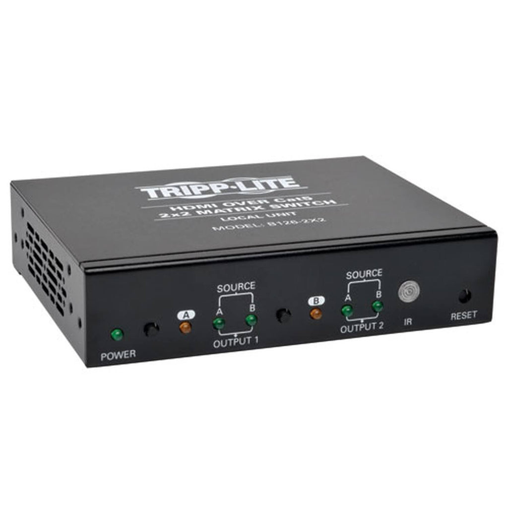 HDMI over Cat5 Cat6 2x2 Matrix Video Extender Switch Z7755