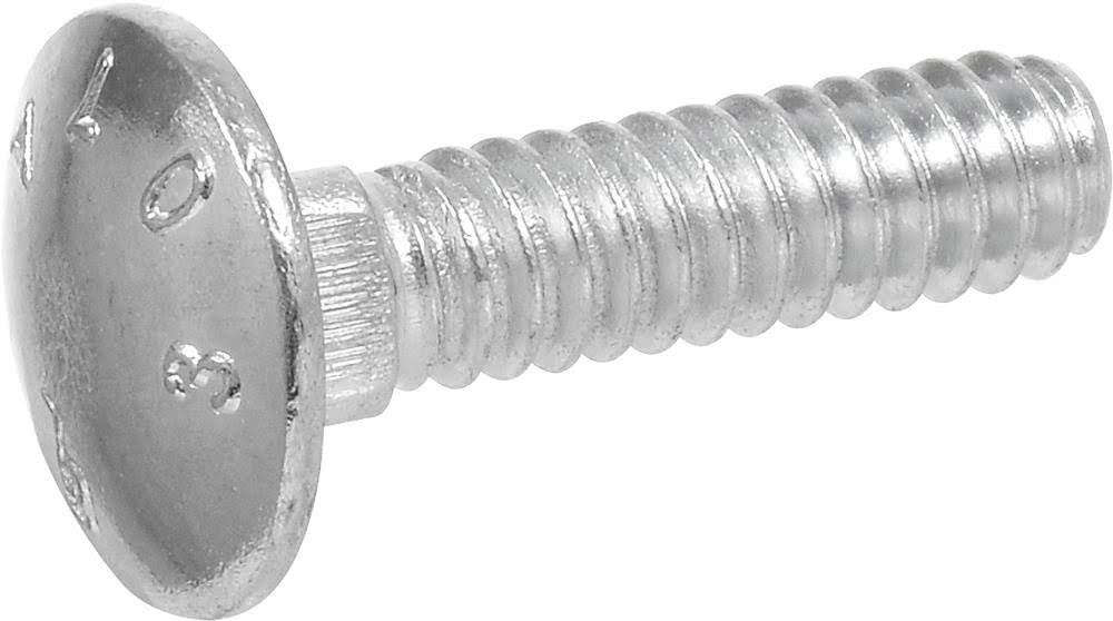 1/2-in x 2-1/2-in Zinc-Plated Coarse Thread Carriage Bolt Y2488