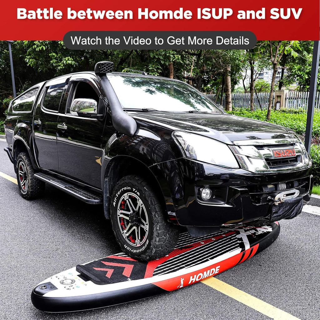 6 Inches Thick Inflatable Paddle Board with Carry Bag R505