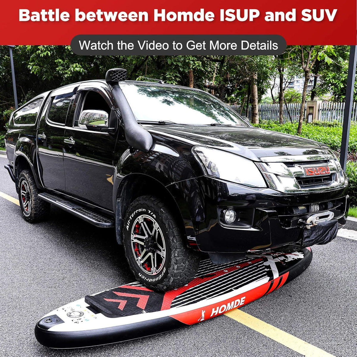 6 Inches Thick Inflatable Paddle Board with Carry Bag R505