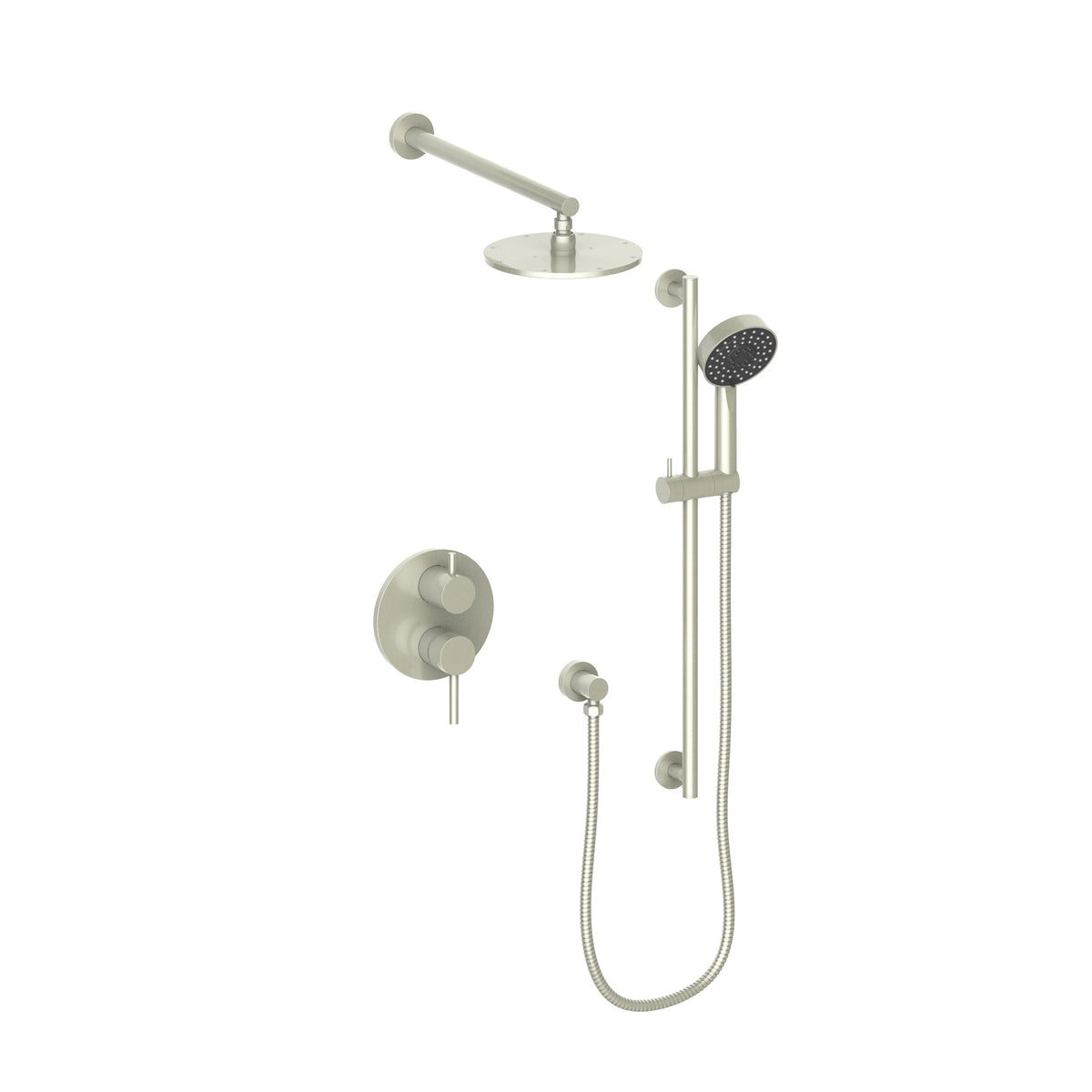 Brushed Nickel Shower System K93464