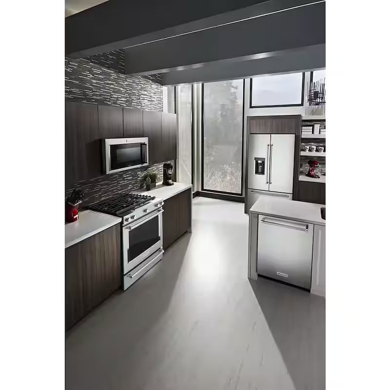 5.8 cu. ft. Slide-In Gas Range with Convection Oven in Stainless Steel Z722