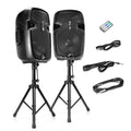 12" 1800W 2-Way PA Speaker - Black V104