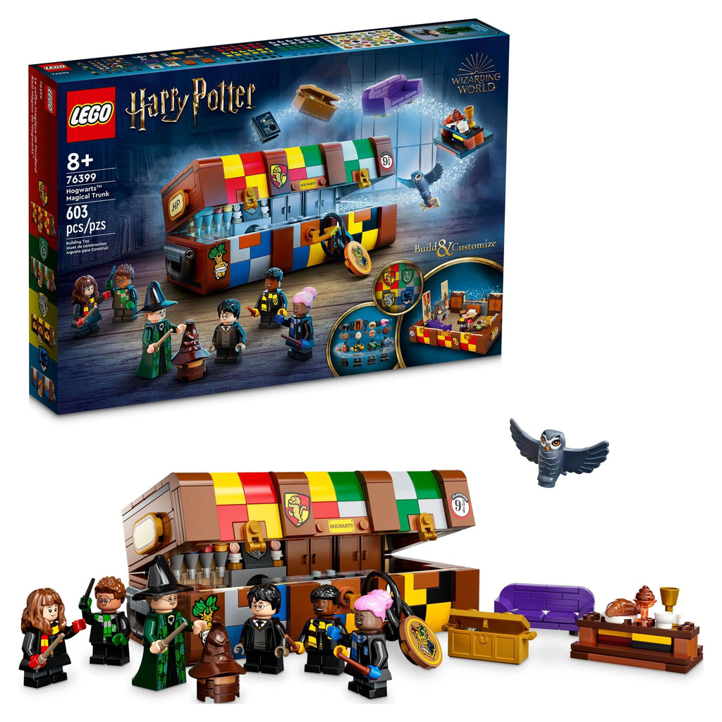 Customizable Toy Luggage Set with Minifigures F7050