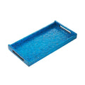 Blue Rectangular Lacquer Tray V289309