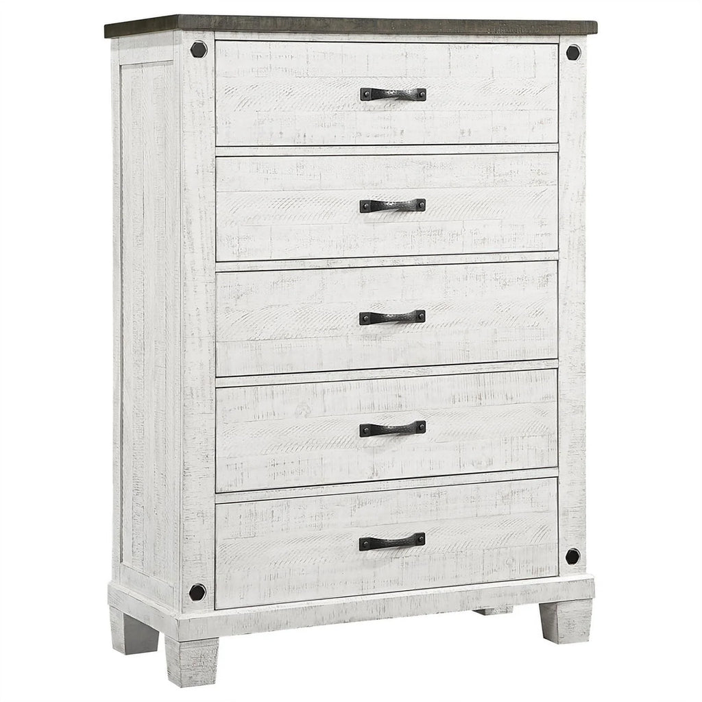 5 Drawer Wood Chest R44779