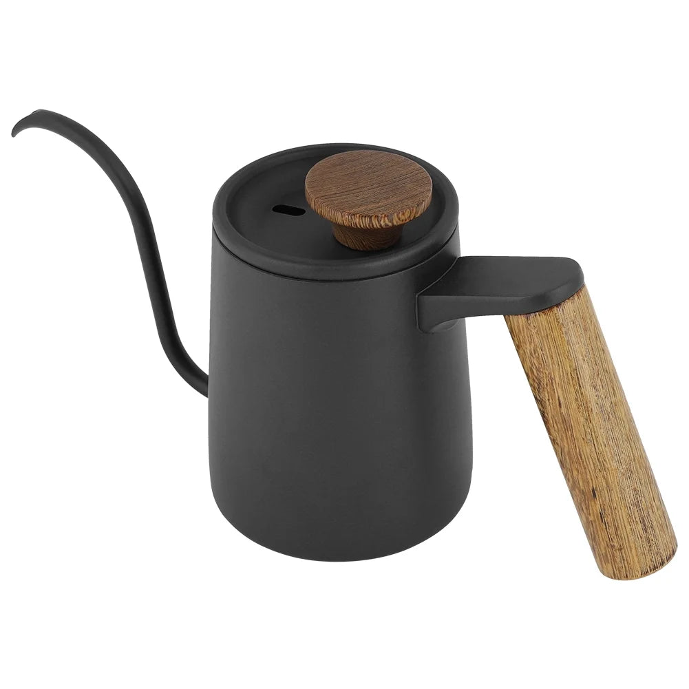 350ml Stainless Steel Gooseneck Drip Coffee Pot Q89419