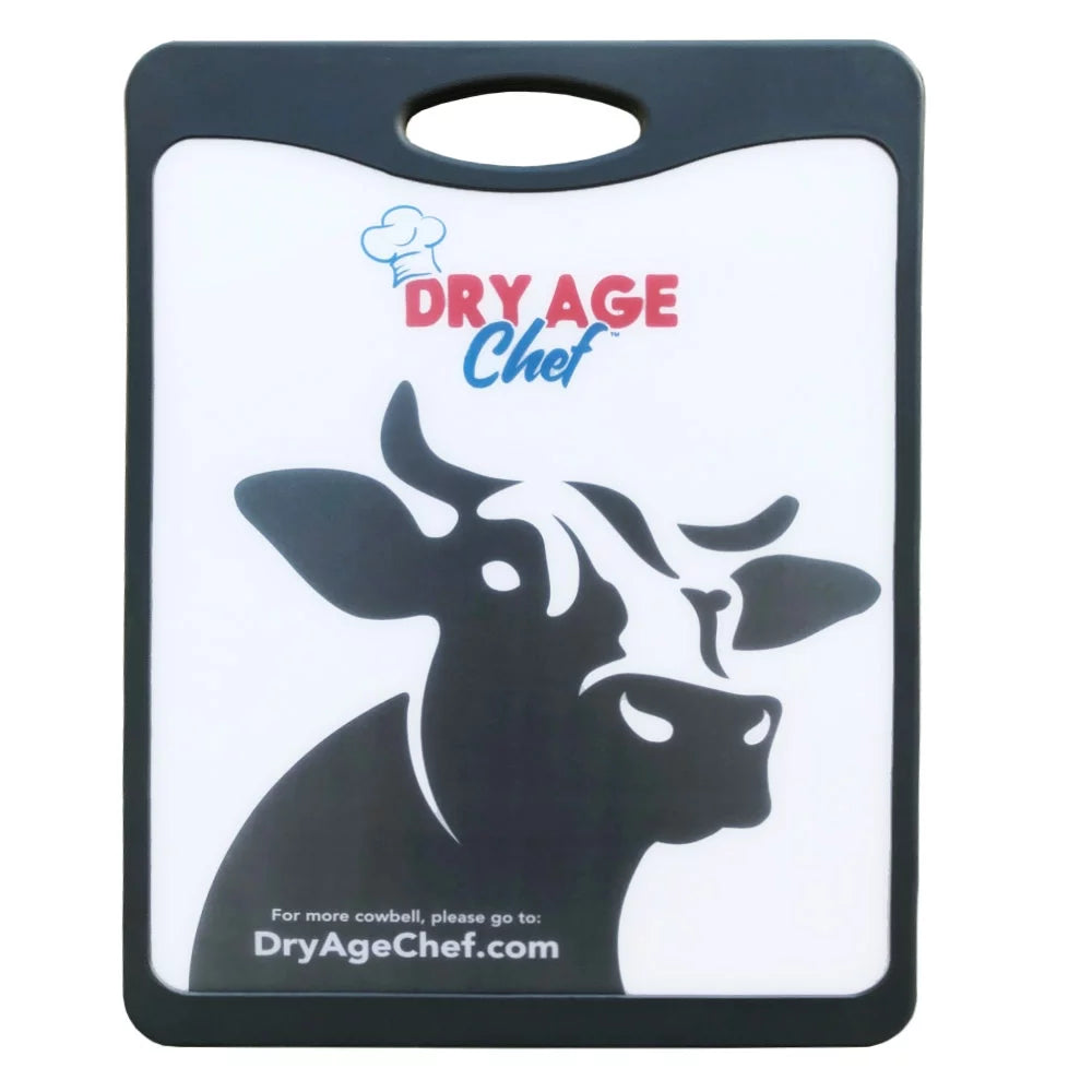 Stainless Steel Chef Butcher Knife & Cutting Board Combo Y24102