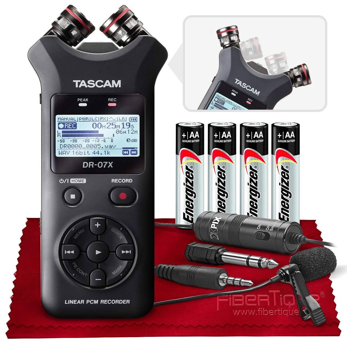 Stereo Handheld Digital Audio Recorder W74351