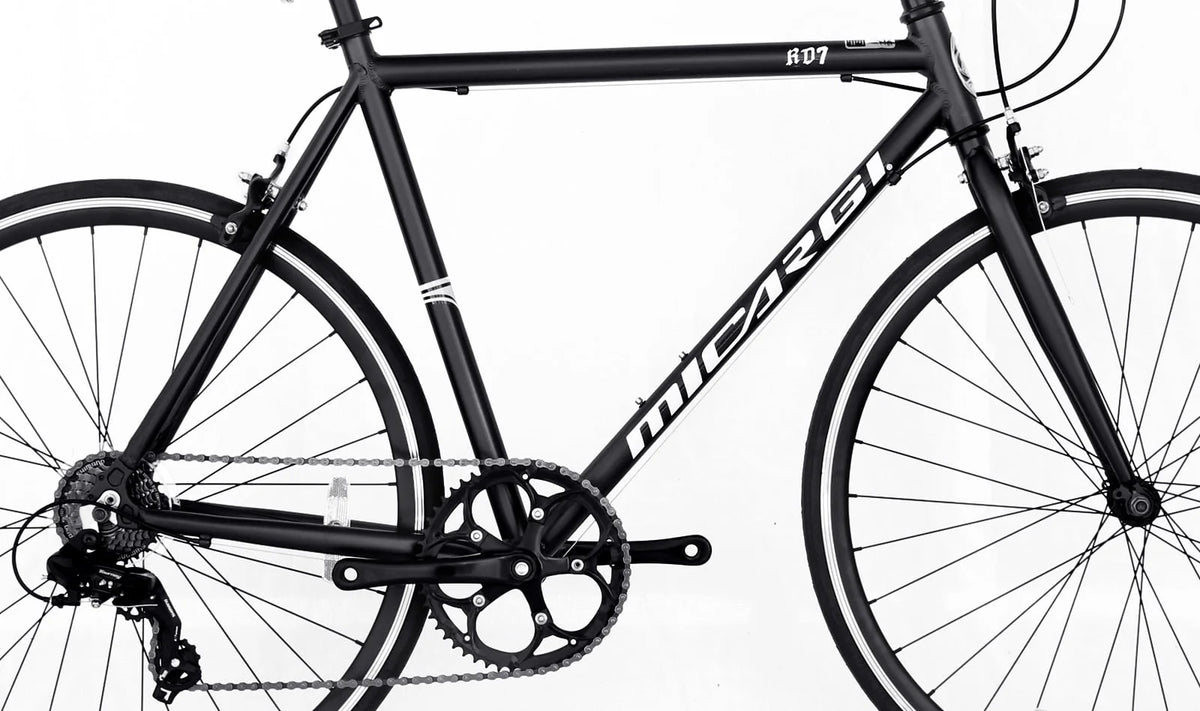 White 53 cm Aluminum 700C Road Bike F70436