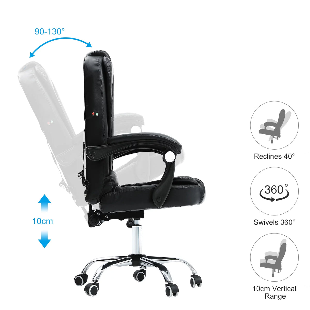 Executive Office Chair with Recline & Massage G956216