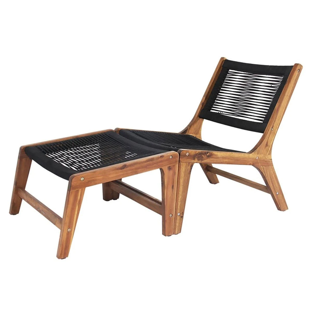Black Rope Chair Set K77212