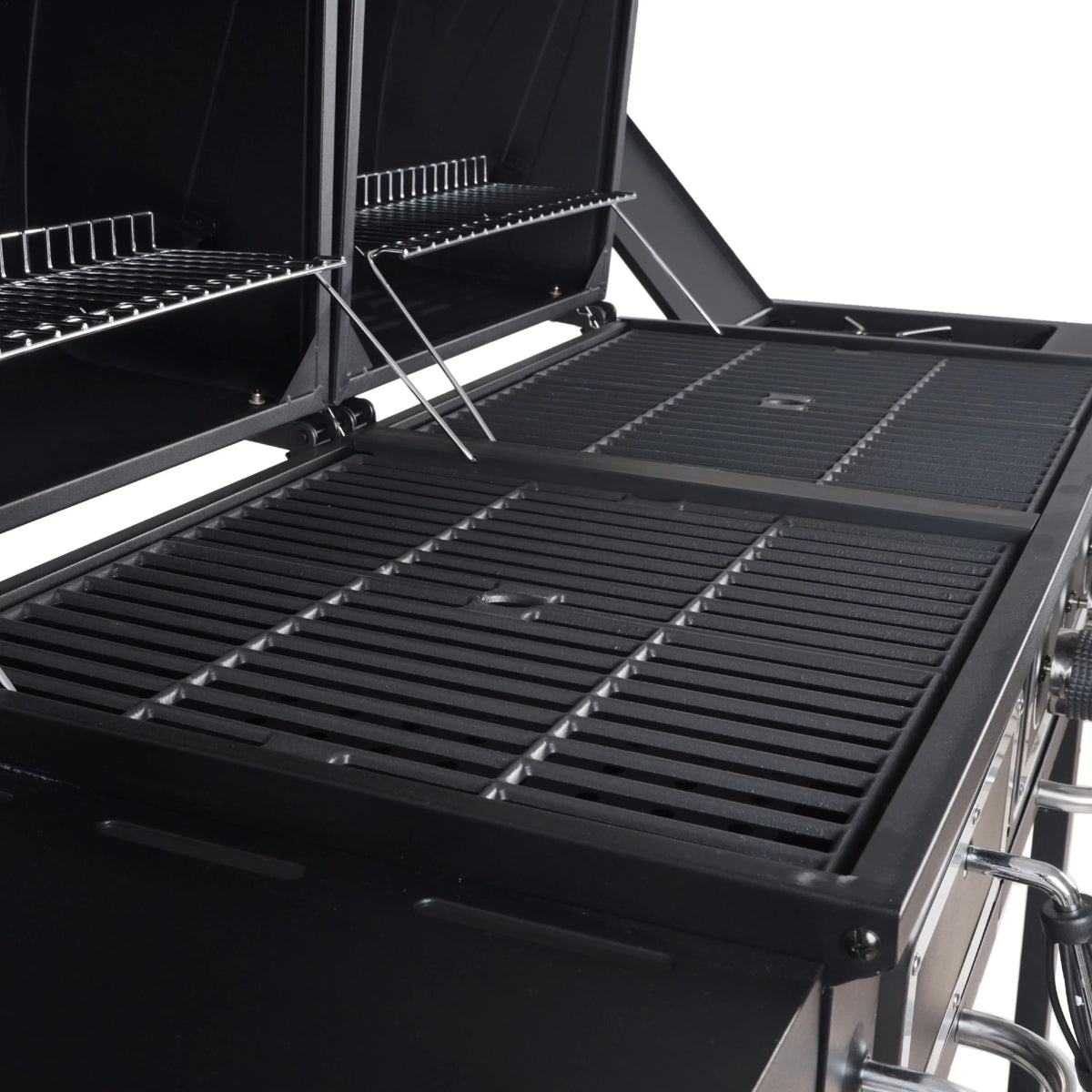 Dual Fuel Gas & Charcoal Combo Grill F487