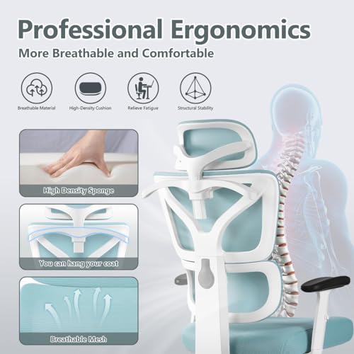 Black Ergonomic High Back Reclining Mesh Office Chair E958