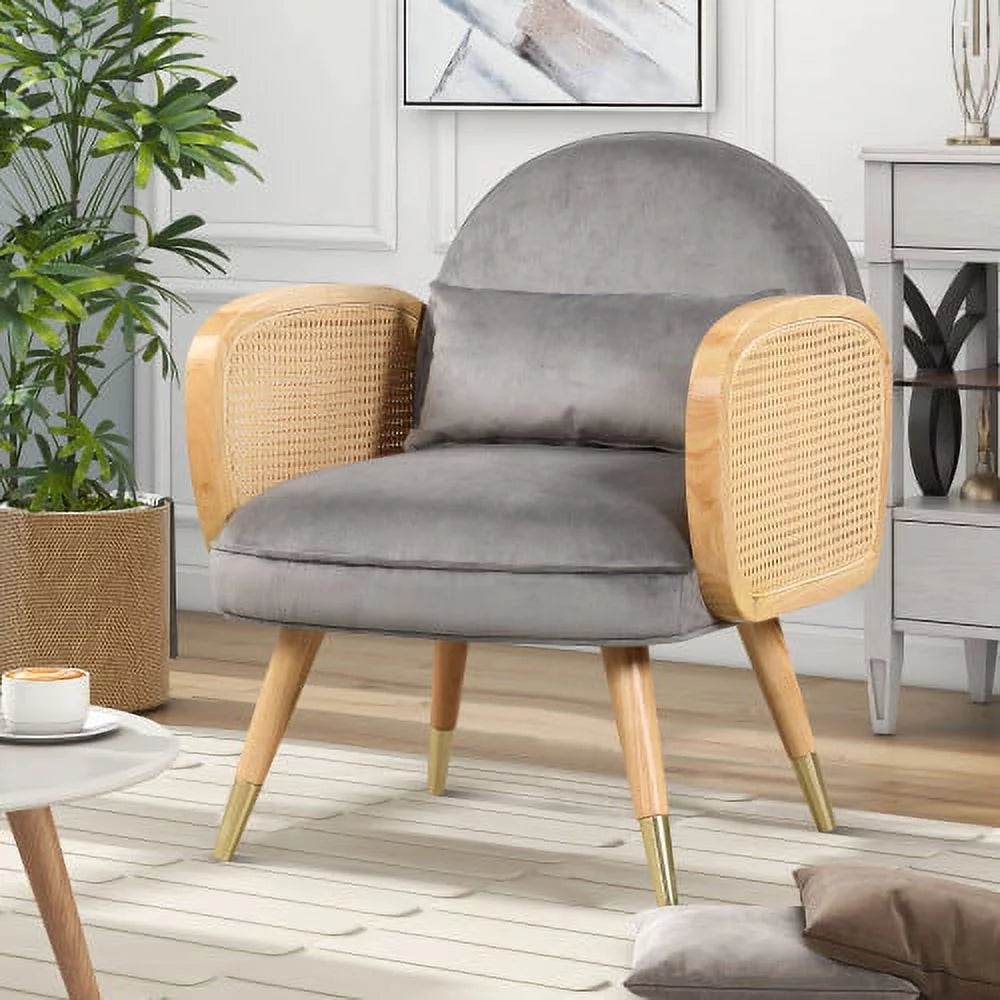 Mid Century Modern Upholstered Accent Chair A36866