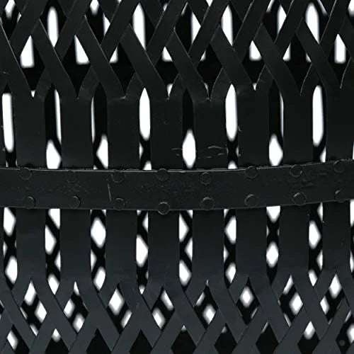 Black Natural Side Table S3243