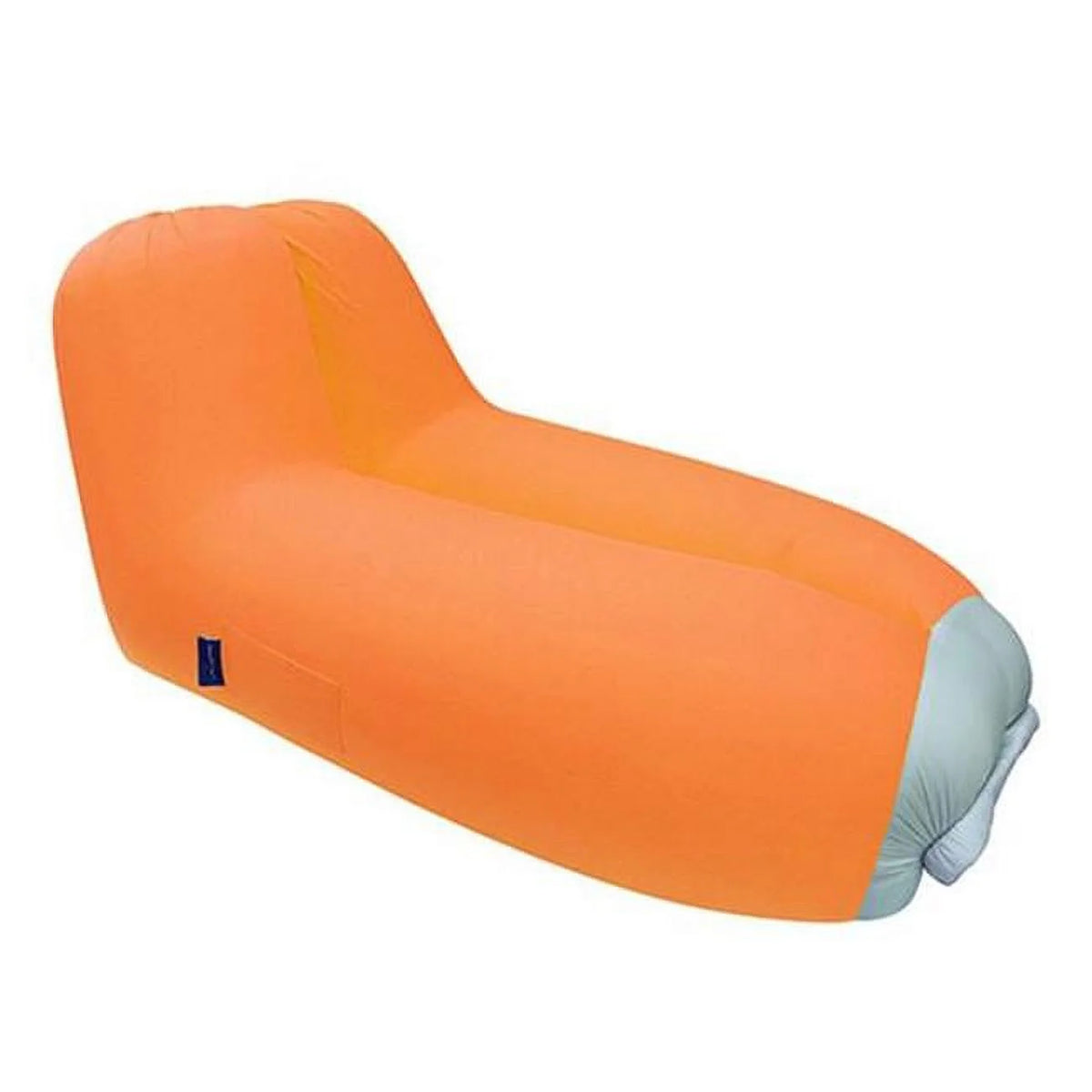 Inflatable Lounger Air Sofa Chair with Organizing Bag Orange Q5476