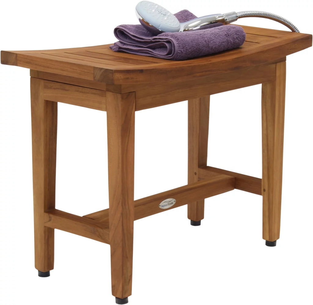 24" Teak Shower Bench E616588