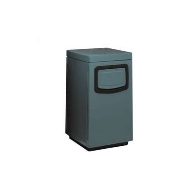 30 Gallon Gray Trash Can V44250