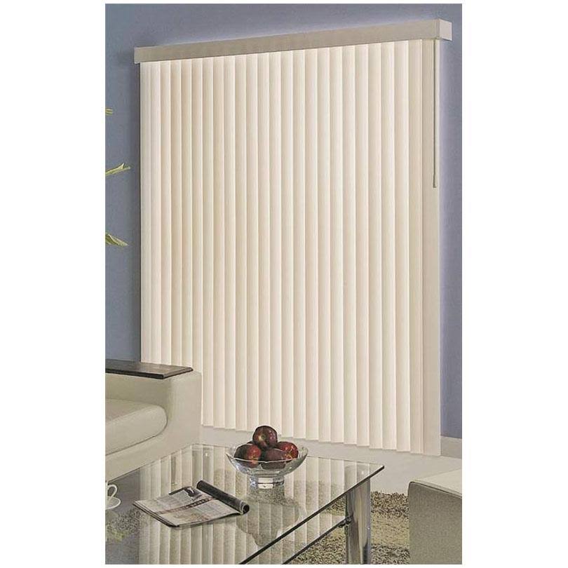 White Light Filtering Vertical Vinyl Blind D107
