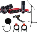 USB Audio Interface with Microphone & Headphones V6592
